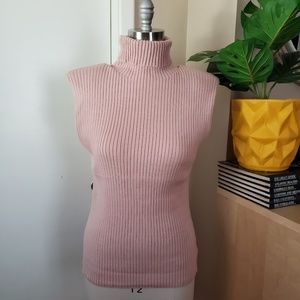 High Shoulder Turtleneck Size Small NEW!